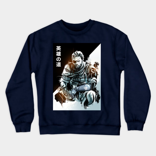 Venom Snake - A Hero’s Way V1 Crewneck Sweatshirt by Vector Volt